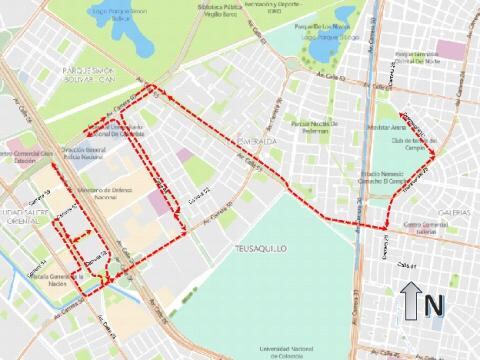 Este domingo 5 de julio es la carrera atlética Compensar 2026 en Bogotá: hay cierres y desvíos en la av. calle 26 y otros corredores