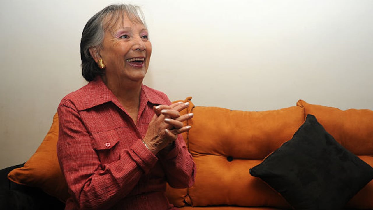 Entrevista a Érika Krum en octubre de 2012.