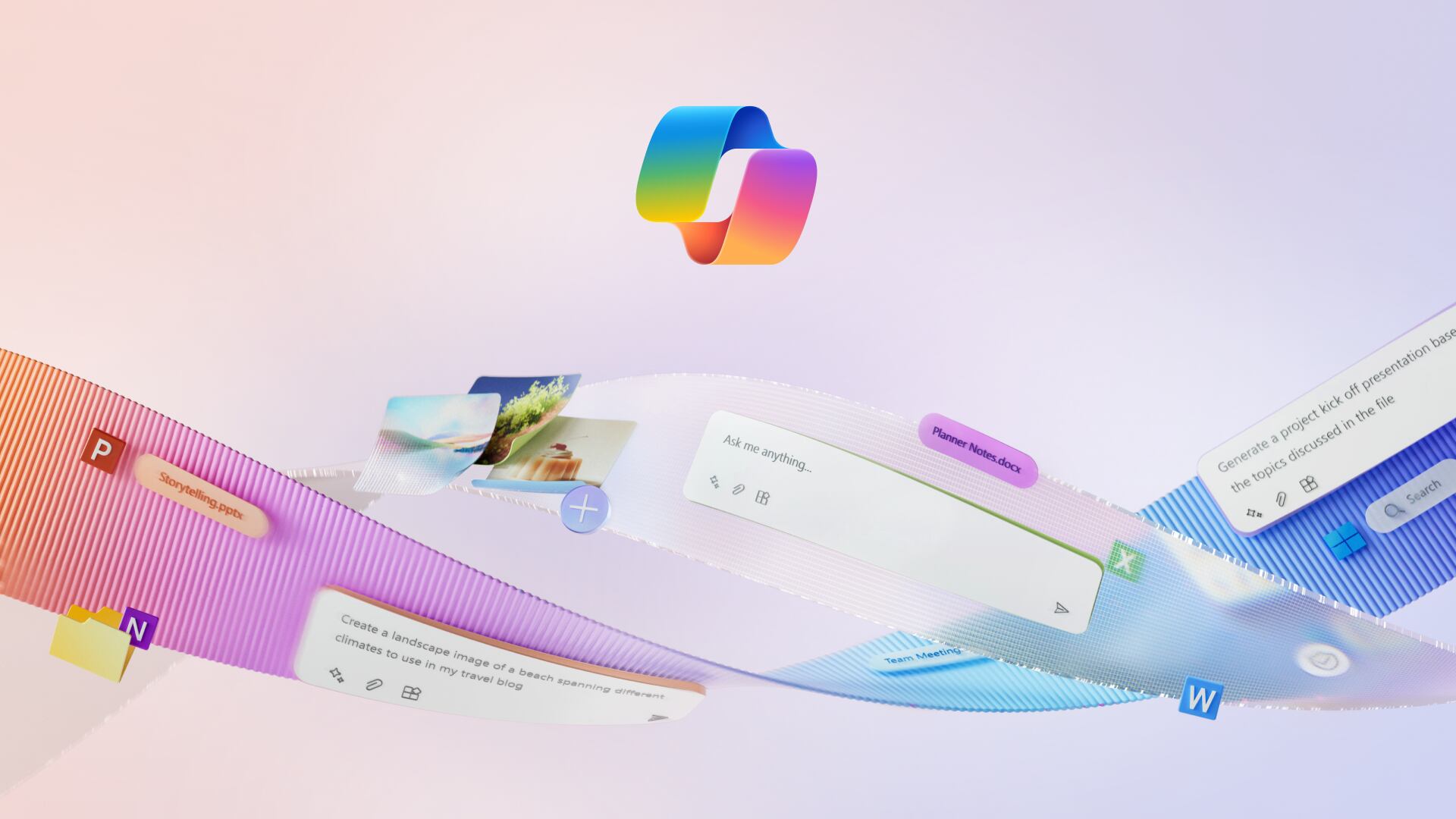 Copilot es un asistente virtual con IA que está integrado al buscador de Bing.