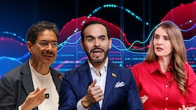 Iván Cepeda, Abelardo de la Espriella y Paloma Valencia.