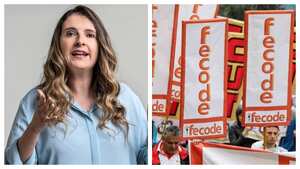 Paloma Valencia discutió con Fecode.