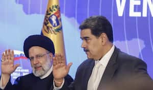 Nicolás Maduro y el líder de Irán, Ebrahim Raisi , más cercanos que nunca