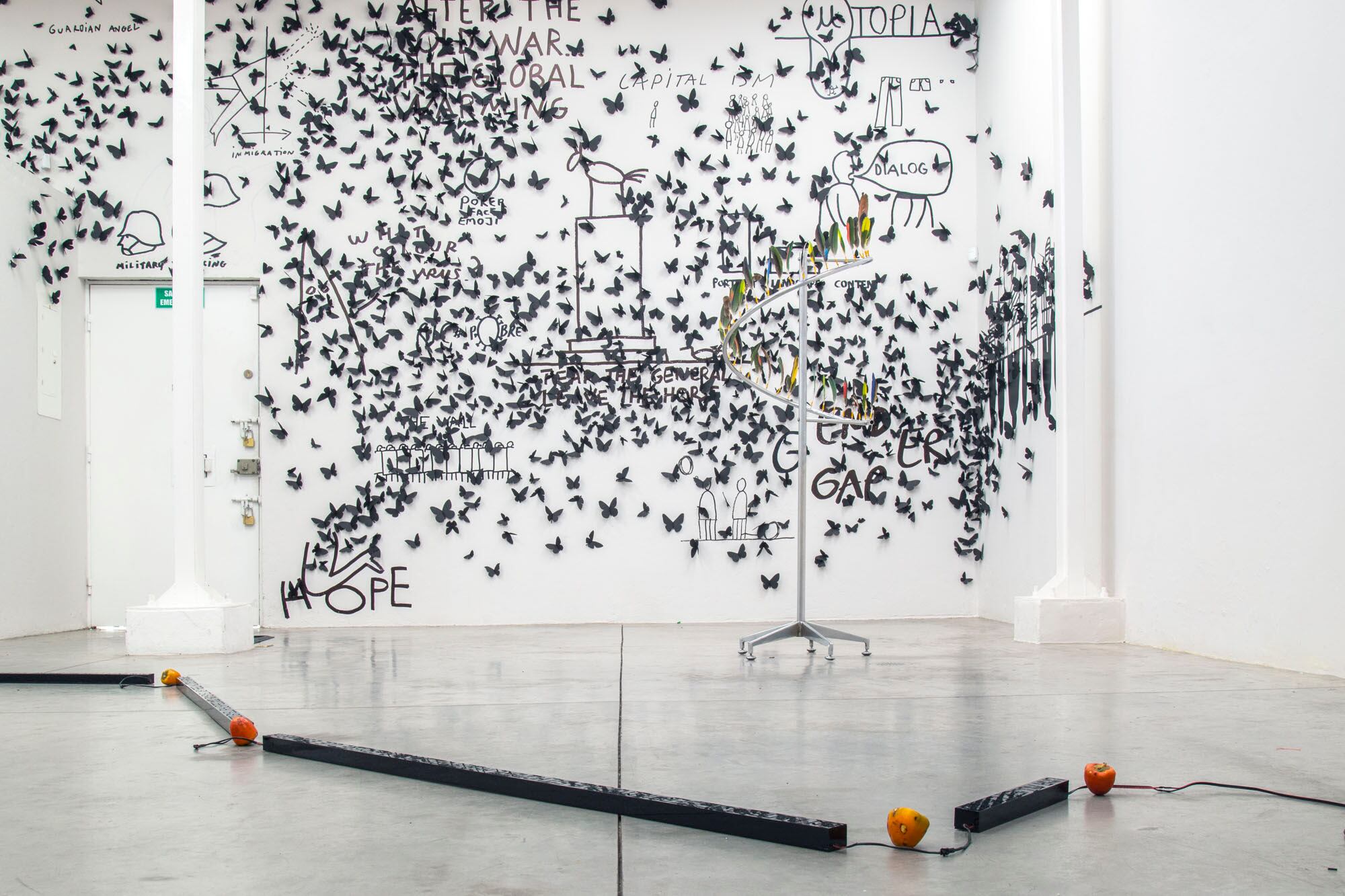 Imagen de la exposición "El origen del mundo" en el Instituto de Visión. Cortesía del Instituto de Visión