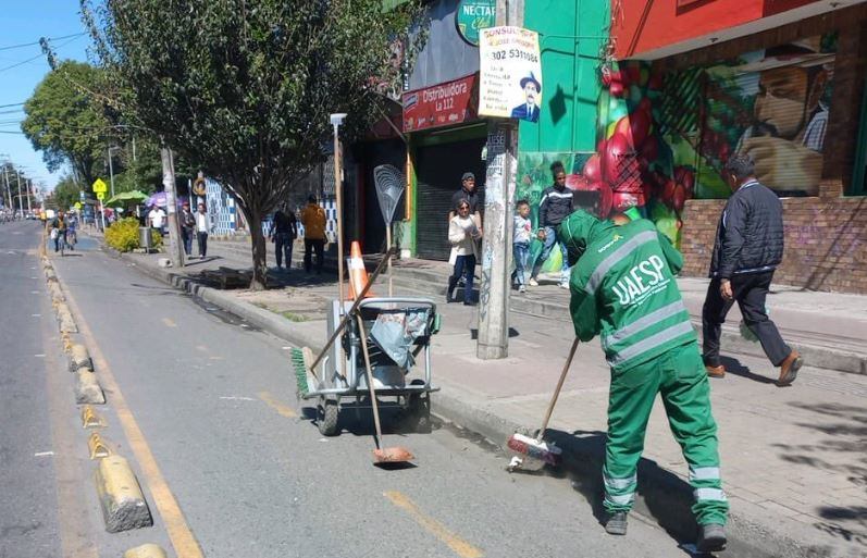 Limpieza de Bogotá