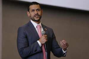 El ministro del Interior, Daniel Palacios,