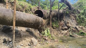 Tubería madre dañada, Buenaventura