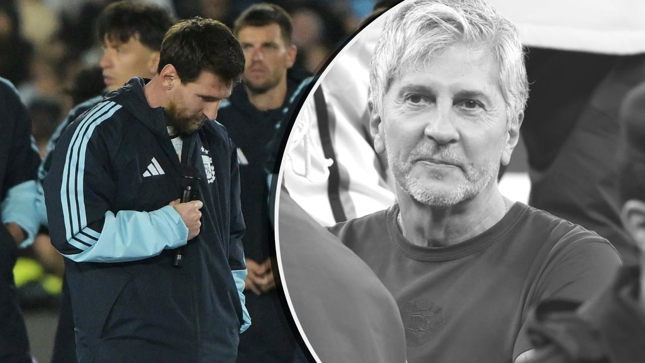 Lionel Messi recordó a su padre, Jorge Messi, en su despedida con Argentina.