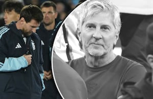 Lionel Messi recordó a su padre, Jorge Messi, en su despedida con Argentina.