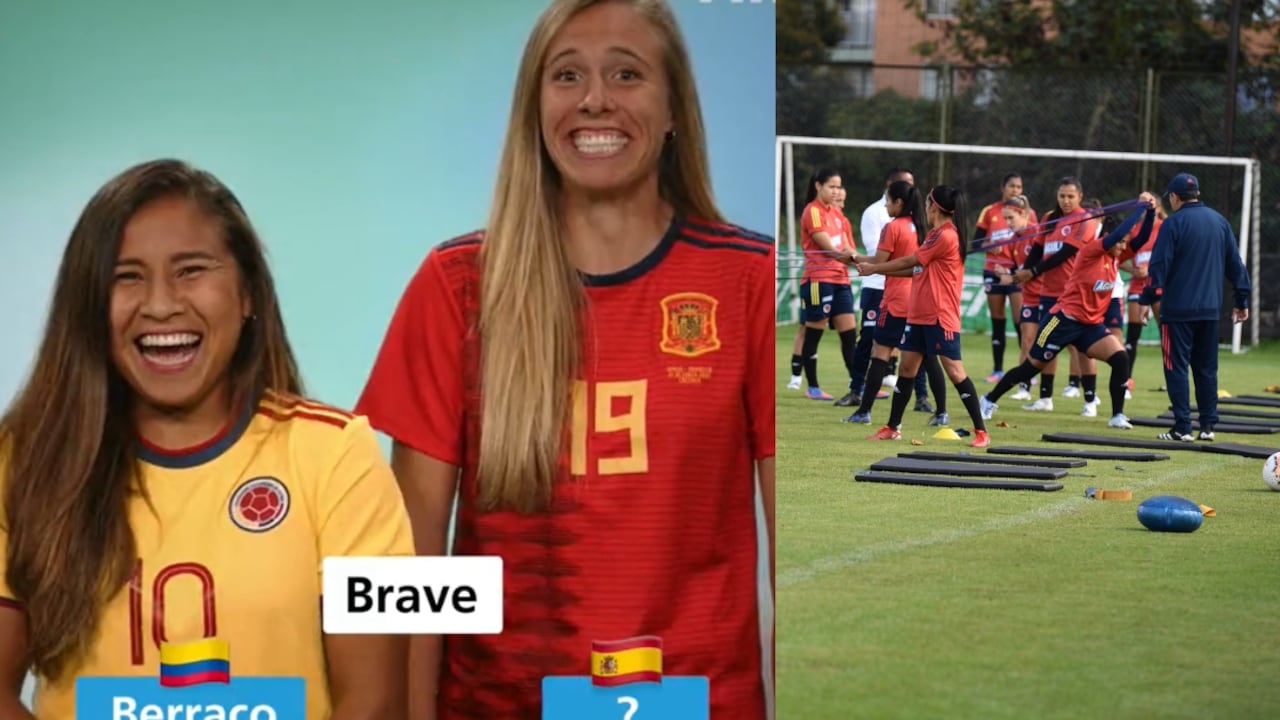 Leicy Santos y Maitane López, jugadoras del Atlético de Madrid, participaron en un juego organizado por FIFA y vivieron momentos divertidos