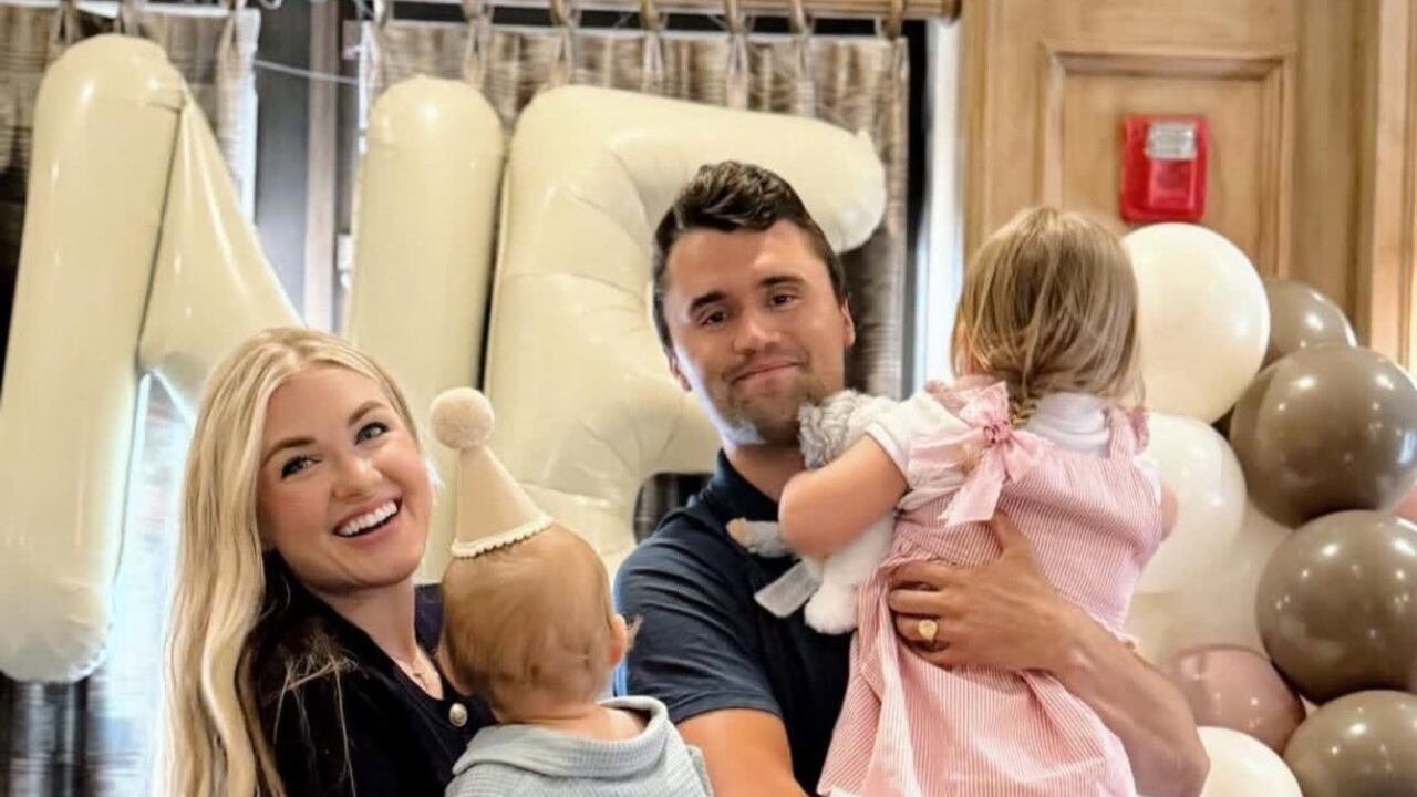 Charle Kirk compartió un emotivo momento junto a su hija mayor antes de morir.