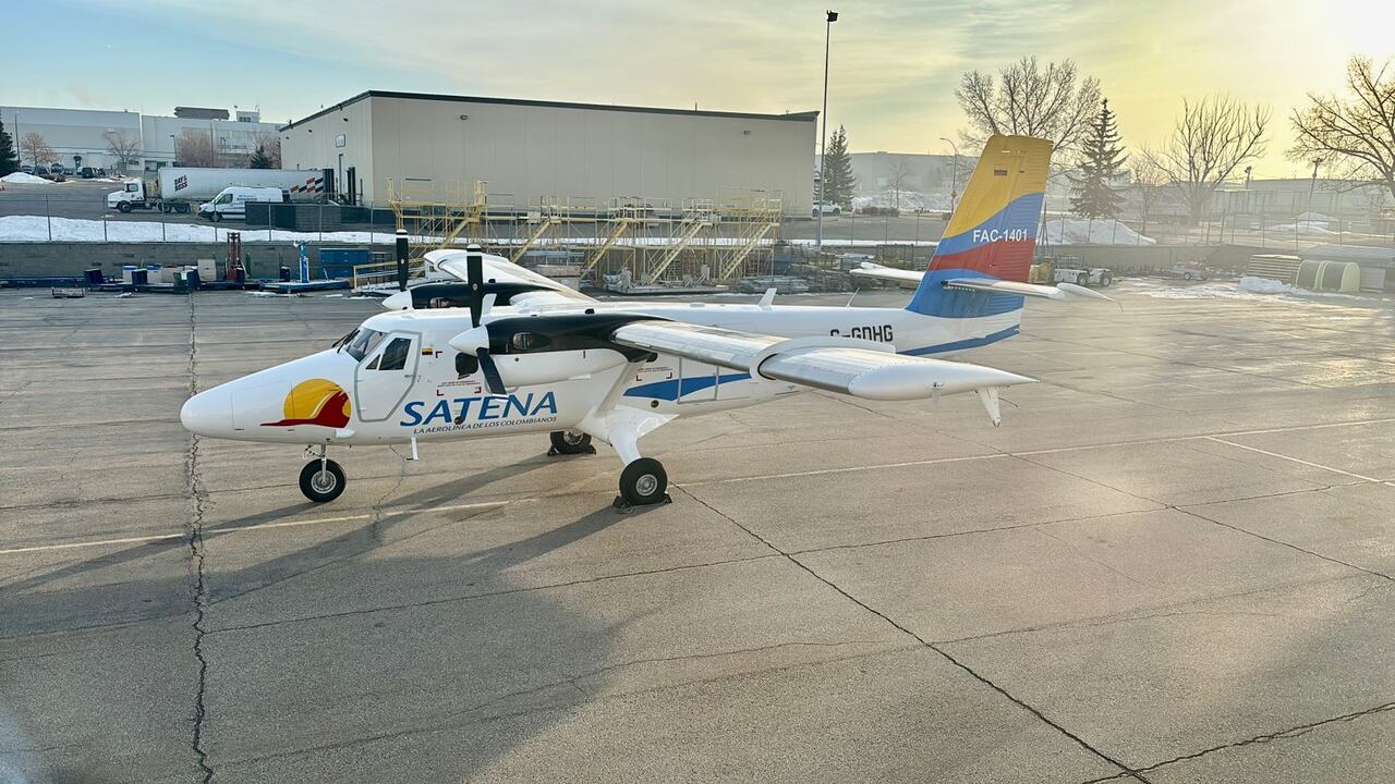 Satena espera la llegada de su segundo avión Twim Otter y reveló cuándo iniciará sus operaciones comerciales