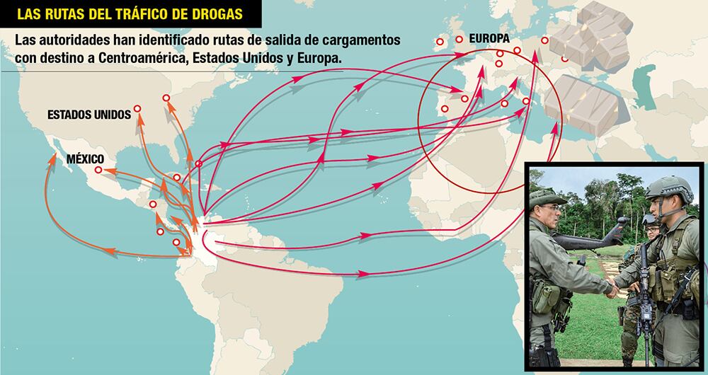  El director de la Policía, general Jorge Luis Vargas, ha estado al comando de Agamenón desde hace varios años. Continuamente viaja a Necoclí para hacer seguimiento a esta persecución.