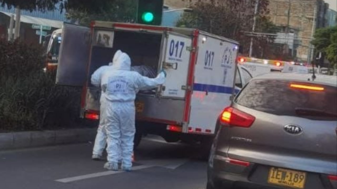 Actos urgentes de mujer muerta en las calles de Medellín este viernes 20 de enero.