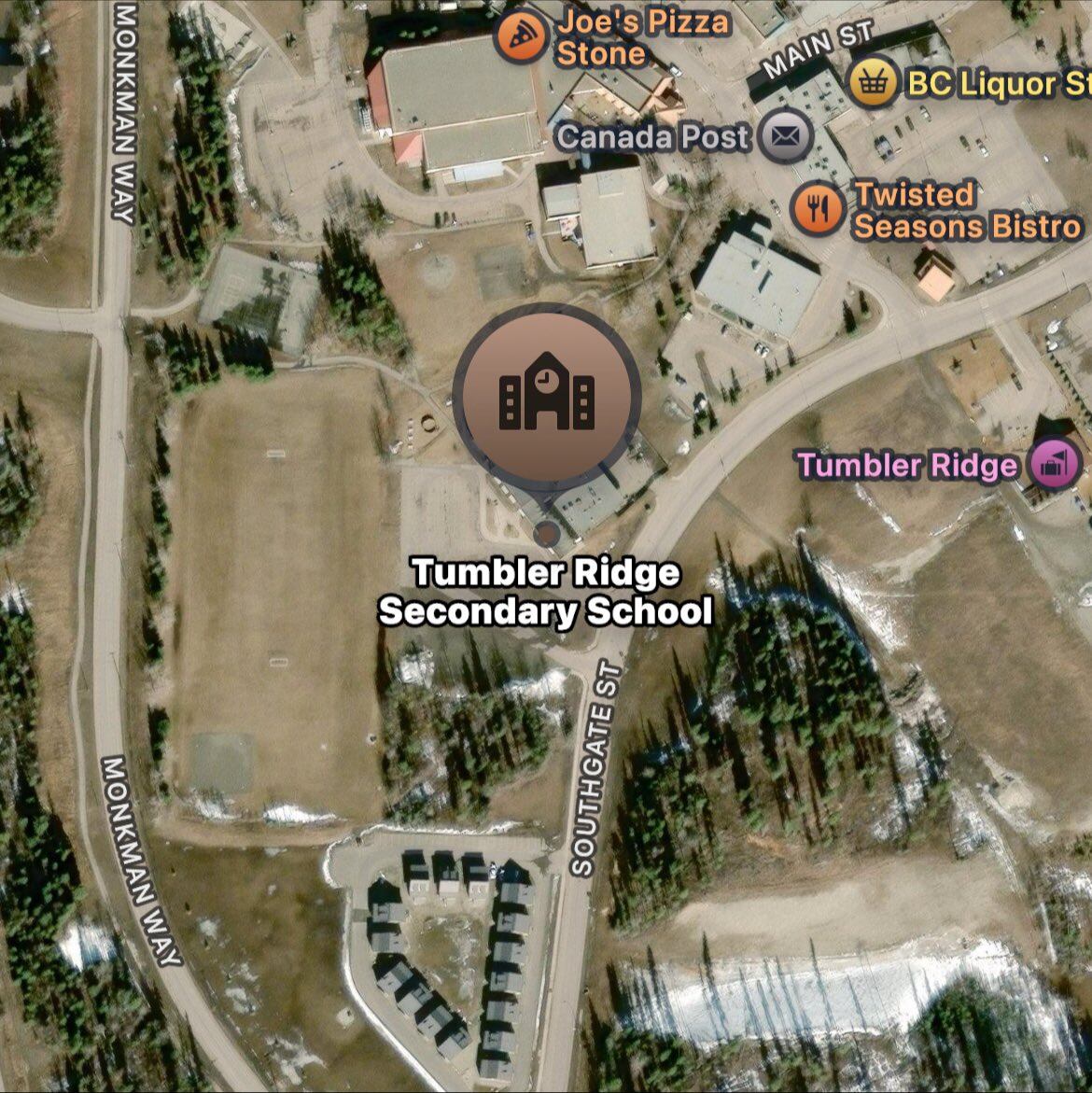 Lugar donde ocurrió el tiroteo