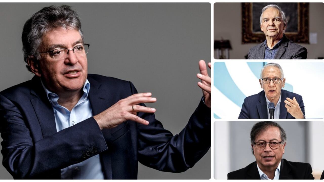 Mauricio Cárdenas, Ricardo Bonilla, Guillermo Alfonso Jaramillo y Gustavo Petro.