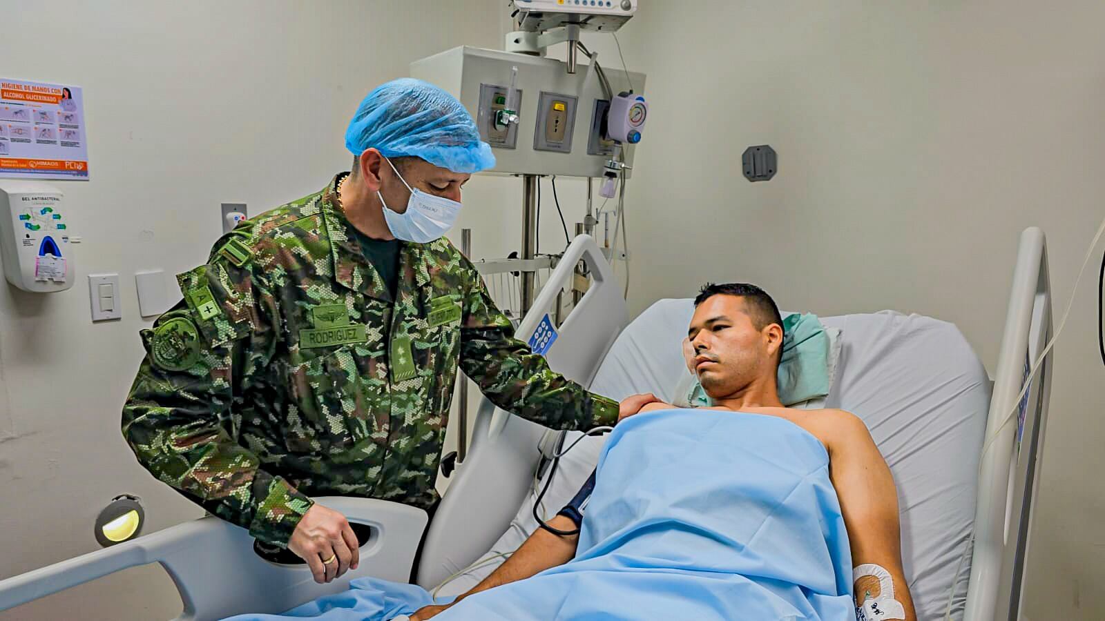 Los otros tres militares continuarán su tratamiento en la Clínica Medical Duarte, en la ciudad de Cúcuta.