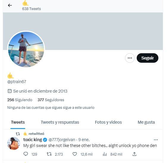 Este fue el último trino que replicó el estadounidense