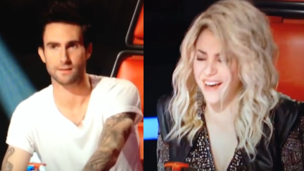 Los cantante vivieron un gracioso momento hace varios años cuando compartieron en The Voice.