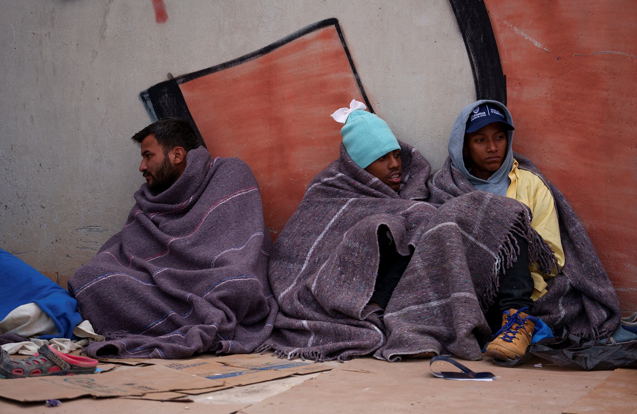 En imágenes : Migrantes venezolanos expulsados de EE.UU. y devueltos a México