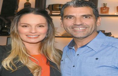 Claudia Bahamón y Paco Roncero.