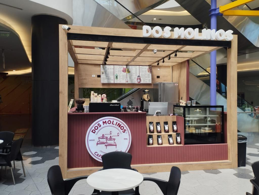 La nueva sucursal de Café Dos Molinos