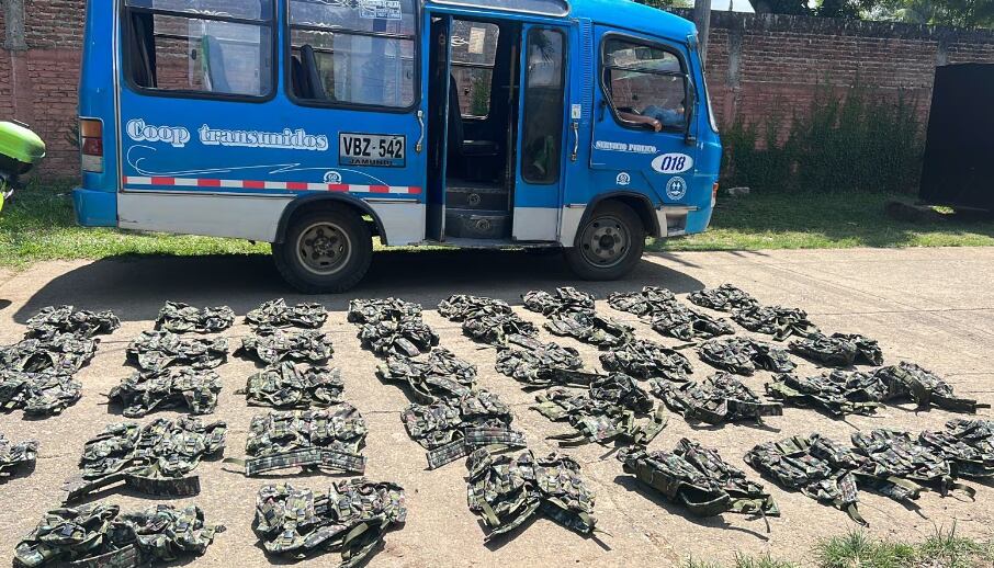 Estos elementos estarían avaluados en 30 millones de pesos.