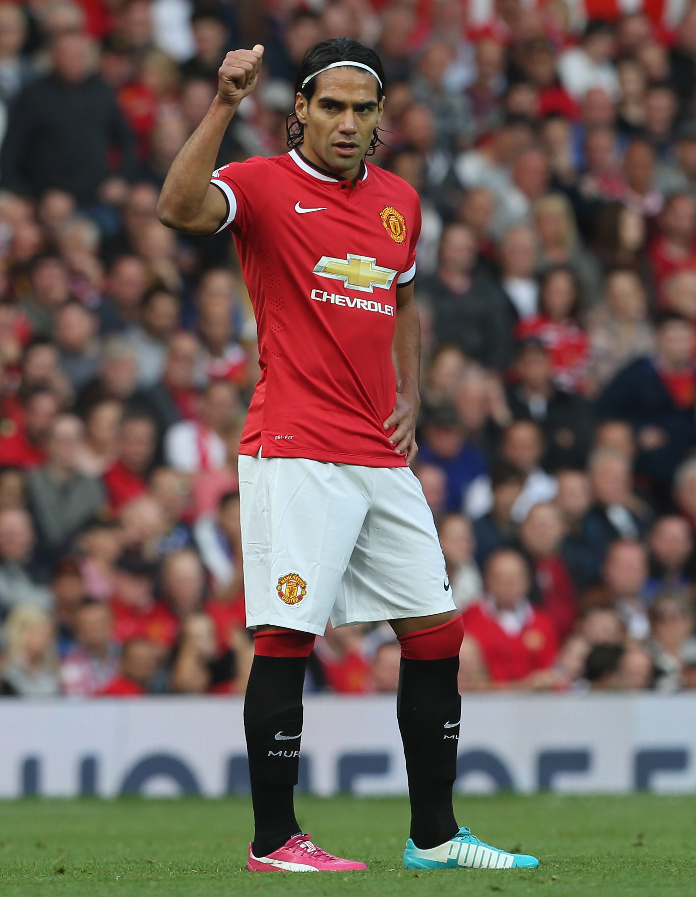 Falcao en el Manchester United