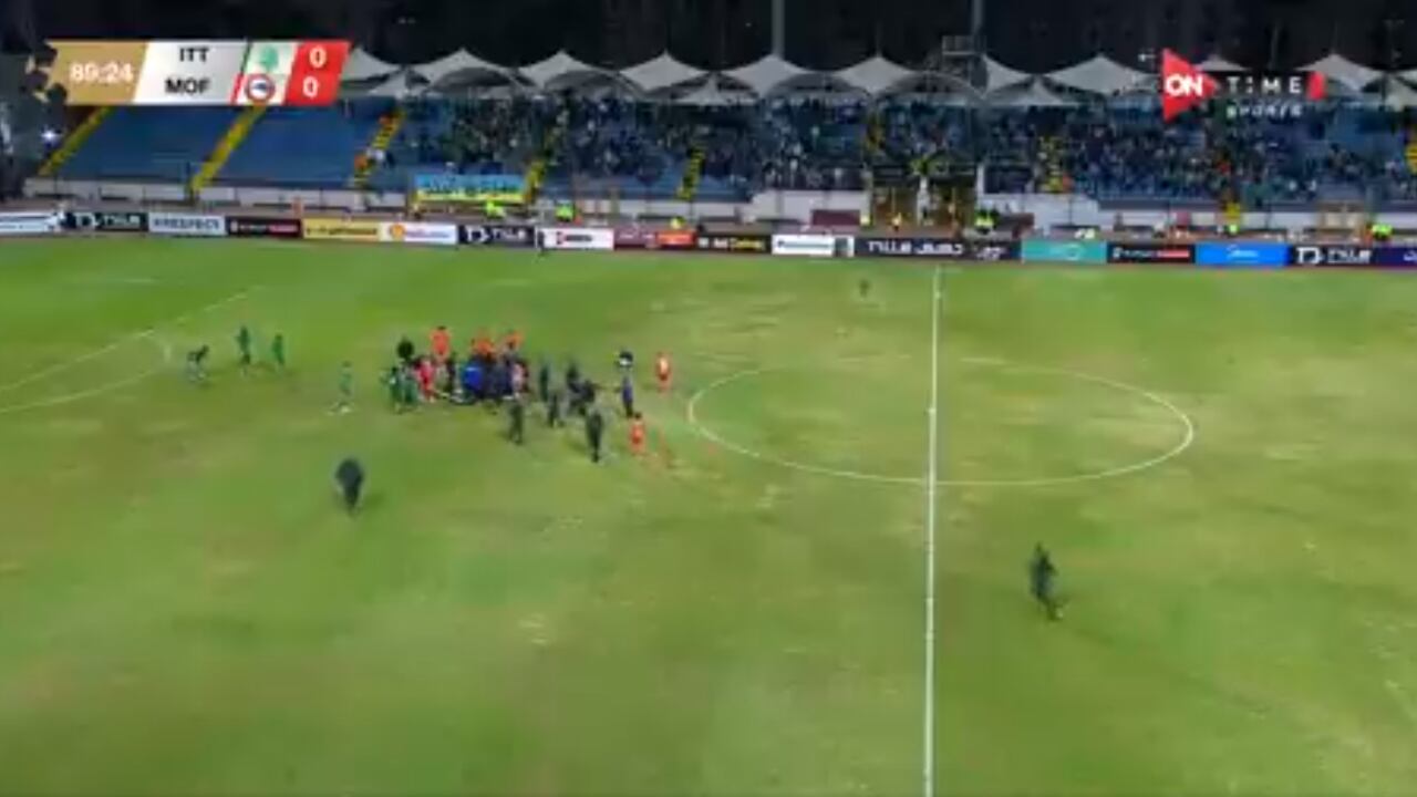 Infarto de jugador en Egipto