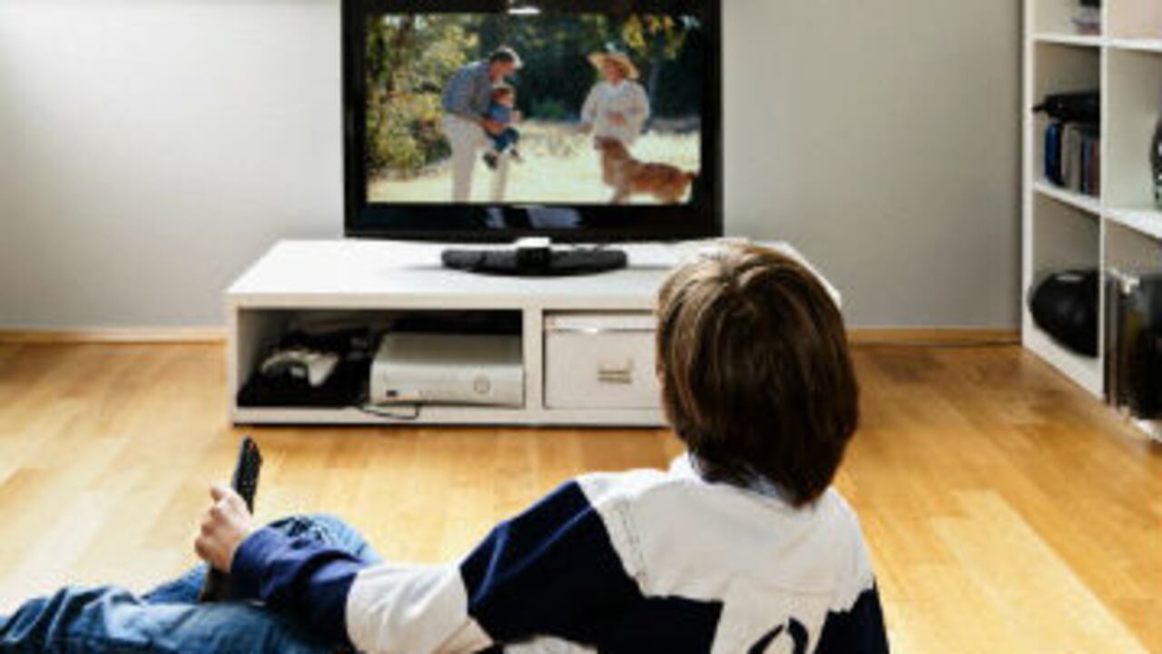 Ver televisión en exceso puede producir alteraciones en la conducta, en especial, en los niños.