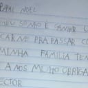 En una carta a Papa Noel el menor de edad pidió carne para él y su familia, debido a que no consumen de esta proteína desde la pasada Navidad.