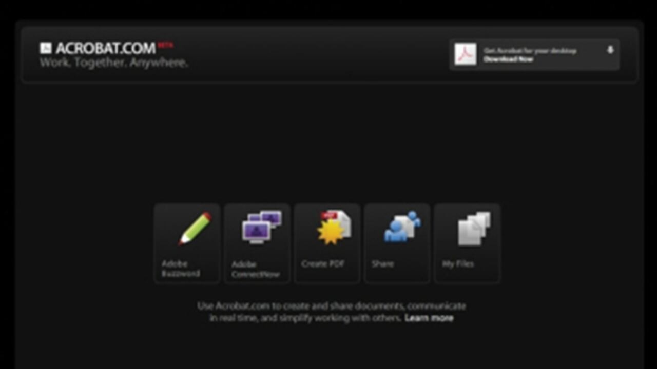 Adobe habilita aplicaciones a través de Internet para integración de tareas para los usuarios desde cualquier lugar.