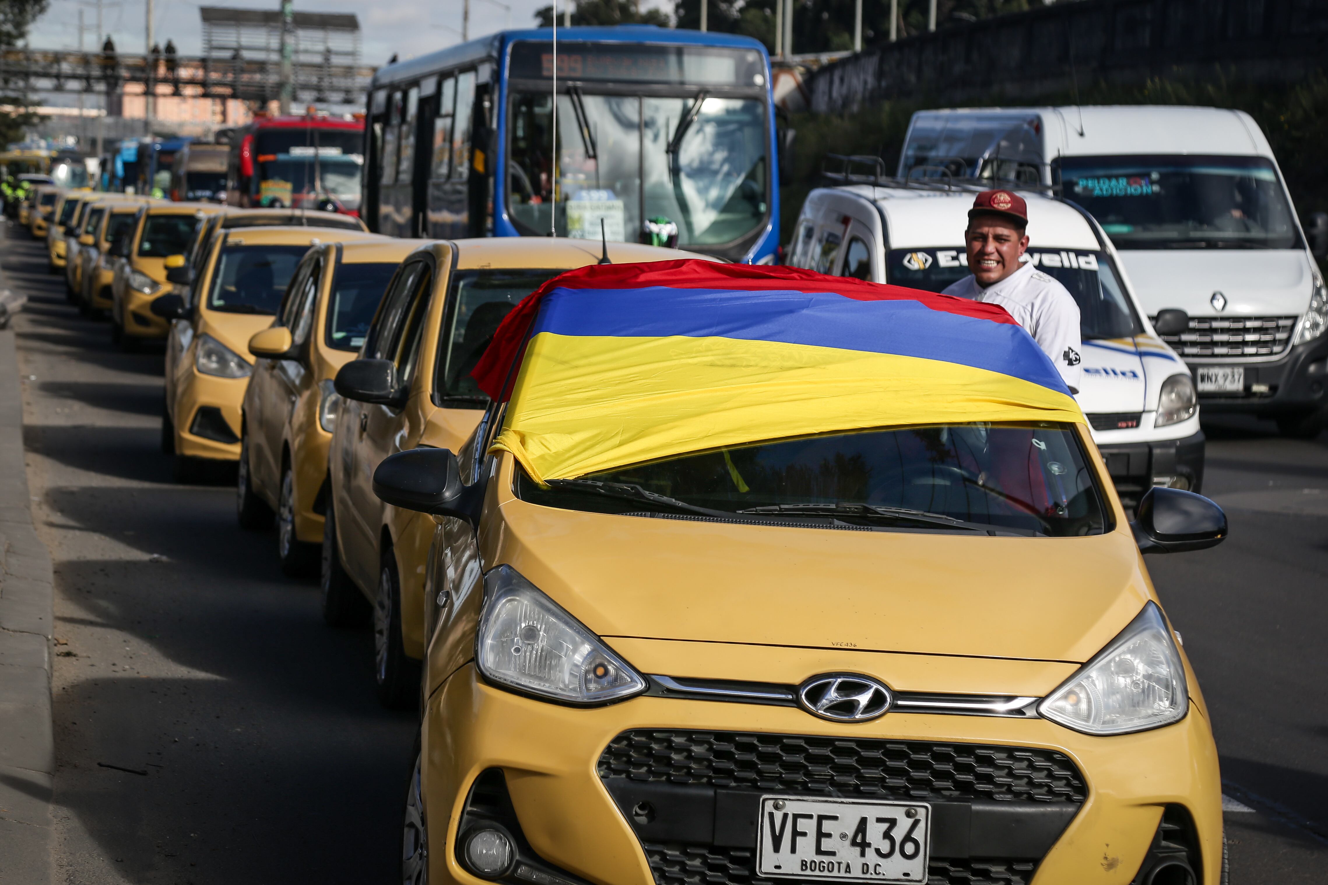 Paro Taxistas 23 de julio