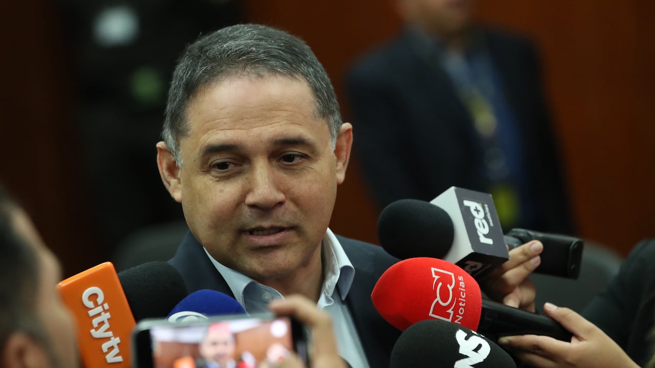 Honorio Henríquez, candidato a la Presidencia del Senado.