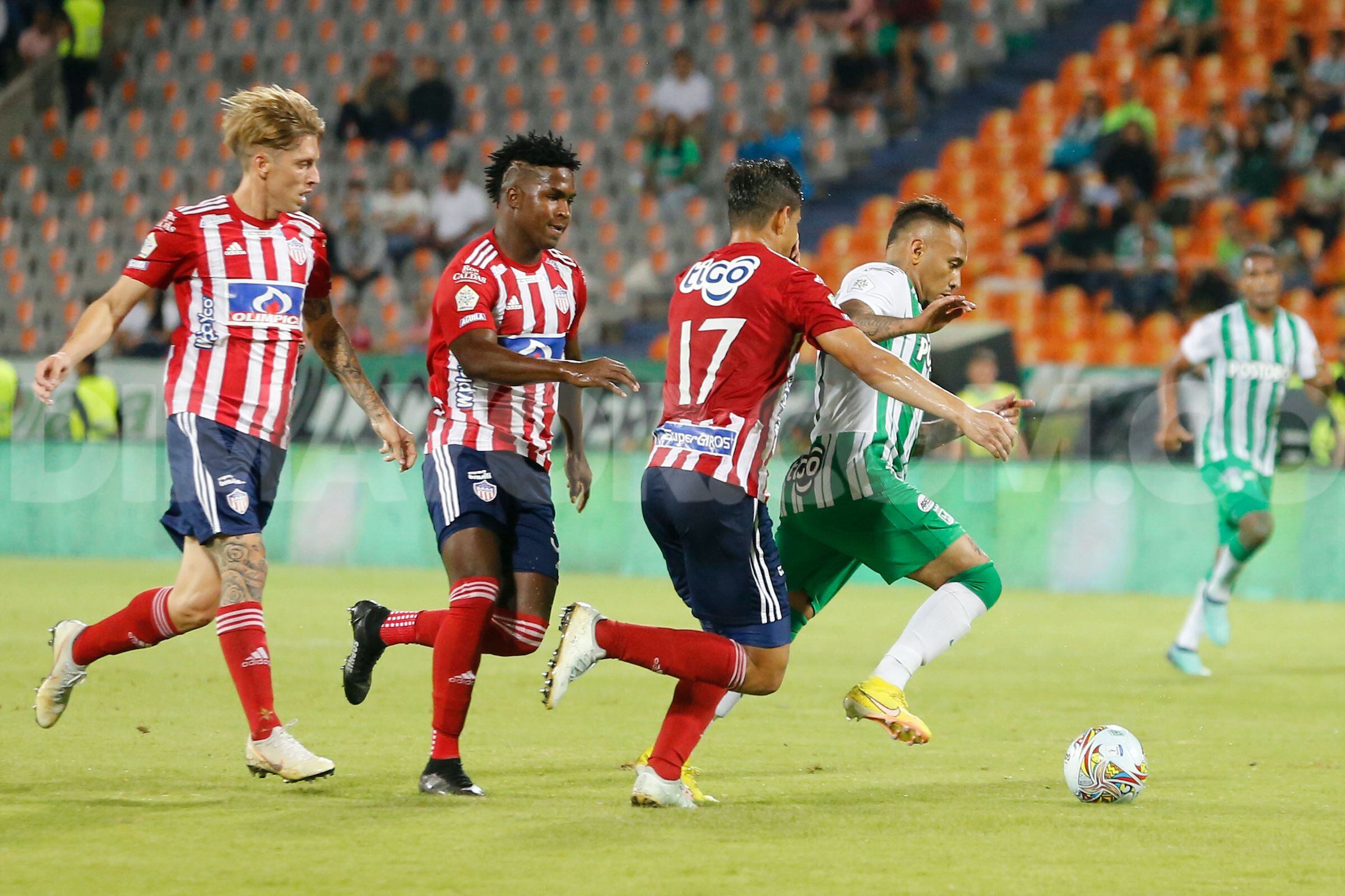 Nacional vs. Junior definieron uno de los semifinalistas de la Copa Betplay