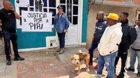 El exmandatario Gustavo Petro visitó el lugar y la funeraria.