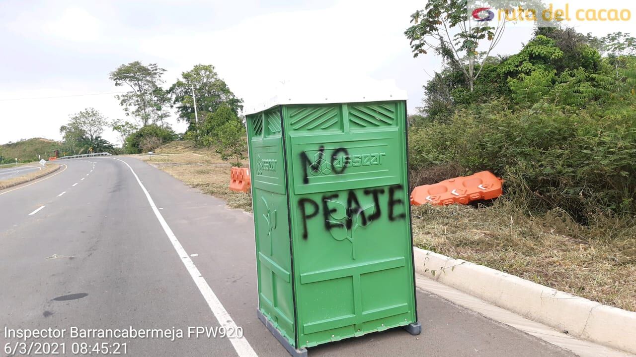 Vandalizan equipos de concesión en Santander
