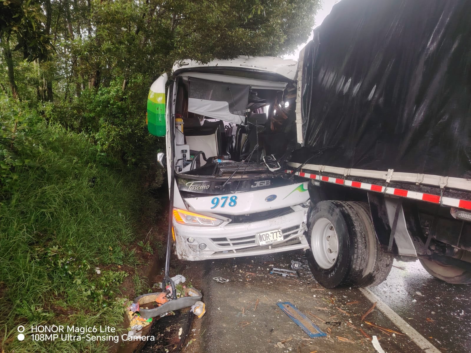 El siniestro se registró  en la mañana de este lunes 4 de agosto.