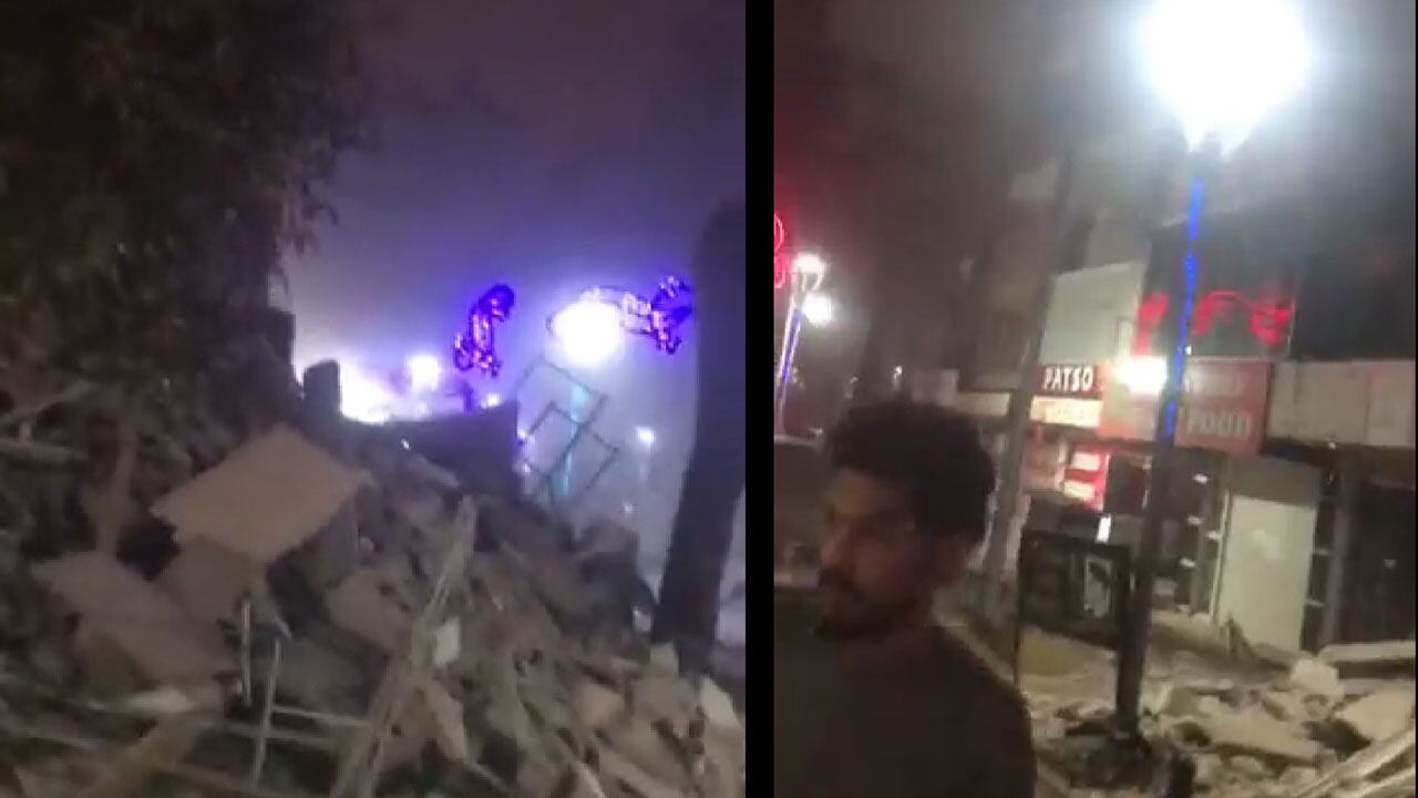 Un fuerte sismo de 7.8 de magnitud afectó varias edificaciones en Turquía.