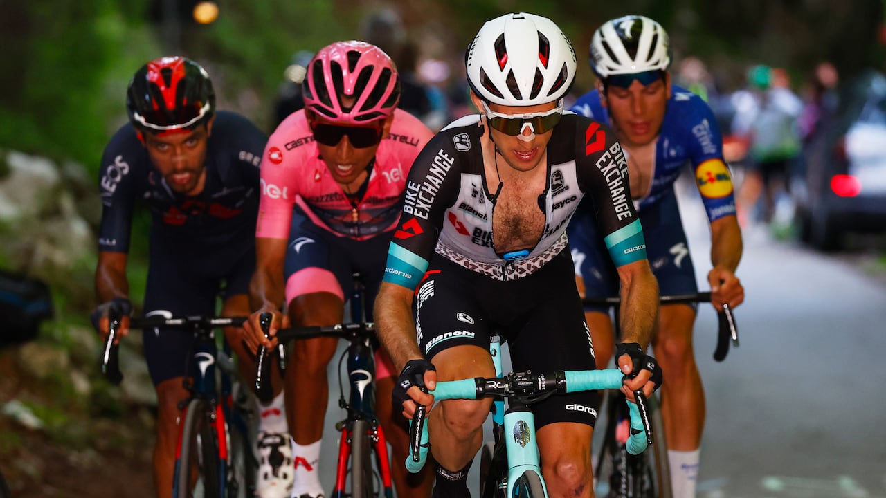 Egan Bernal en el Giro de Italia 2021