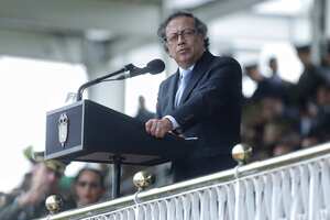 Bogotá. Mayo 9 de 2023. Ceremonia de reconocimiento y transmisión de mando al general de la Policía Nacional Mayor General William René Salamanca Ramírez, nuevo director general de la Policia Nacional. (Colprensa - Camila Díaz)
