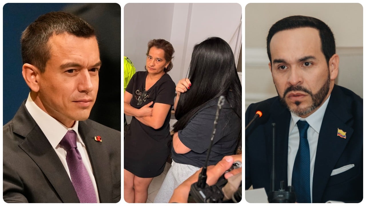 El presidente de Ecuador, Daniel Noboa, agradeció a su homólogo de Colombia, Abelardo De La Espriella, tras la captura de las familiares de alias Fito en Santander.