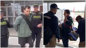 Expulsan del país al canadiense que golpeó brutalmente al policía en el aeropuerto El Dorado