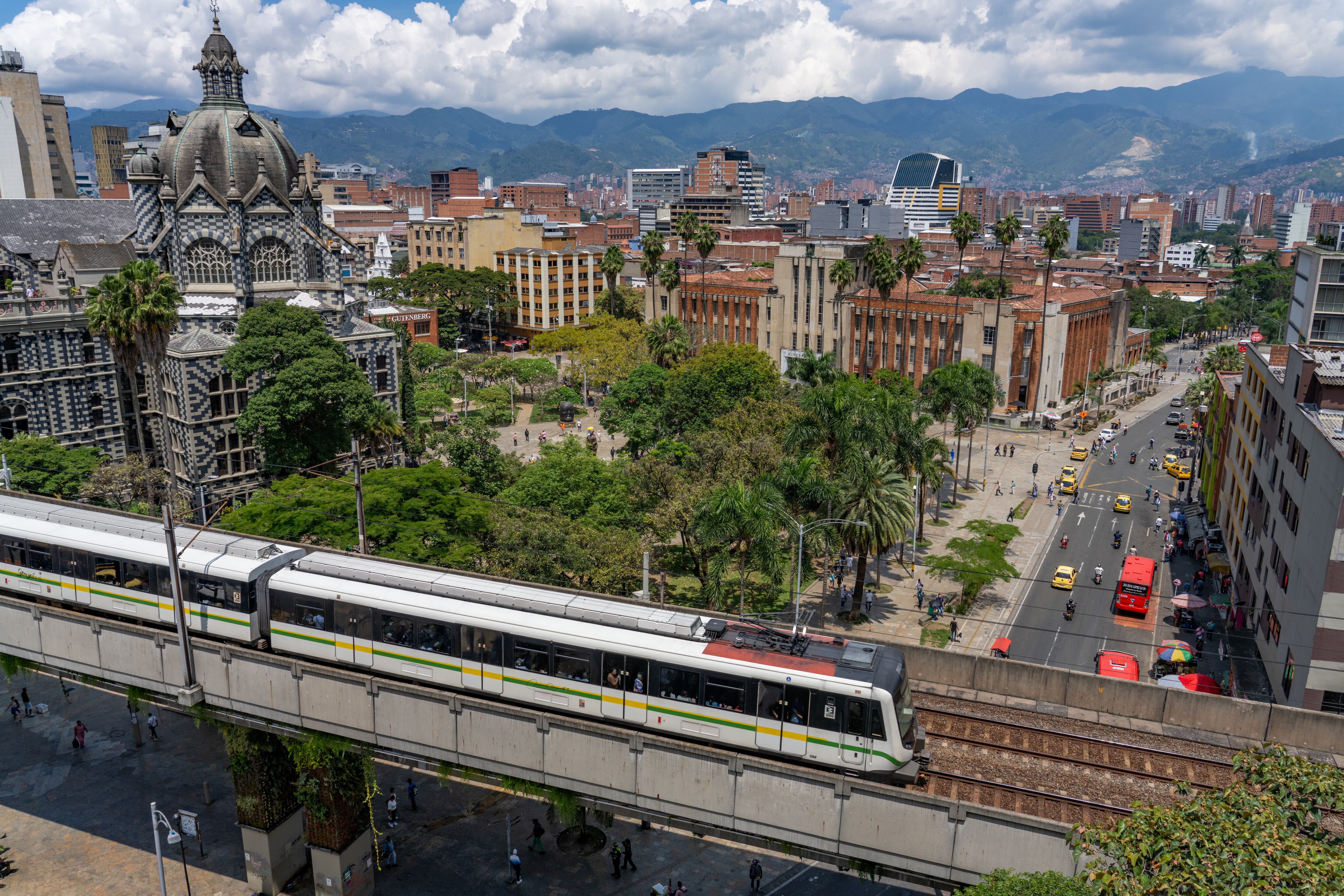 Imagen de la ciudad de Medellín.