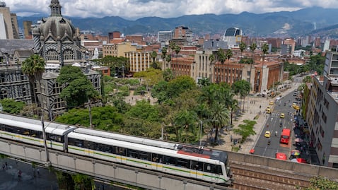 Imagen de la ciudad de Medellín.
