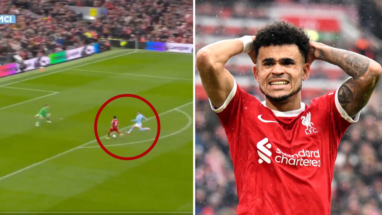 Luis Díaz tuvo en sus pies la jugada del triunfo