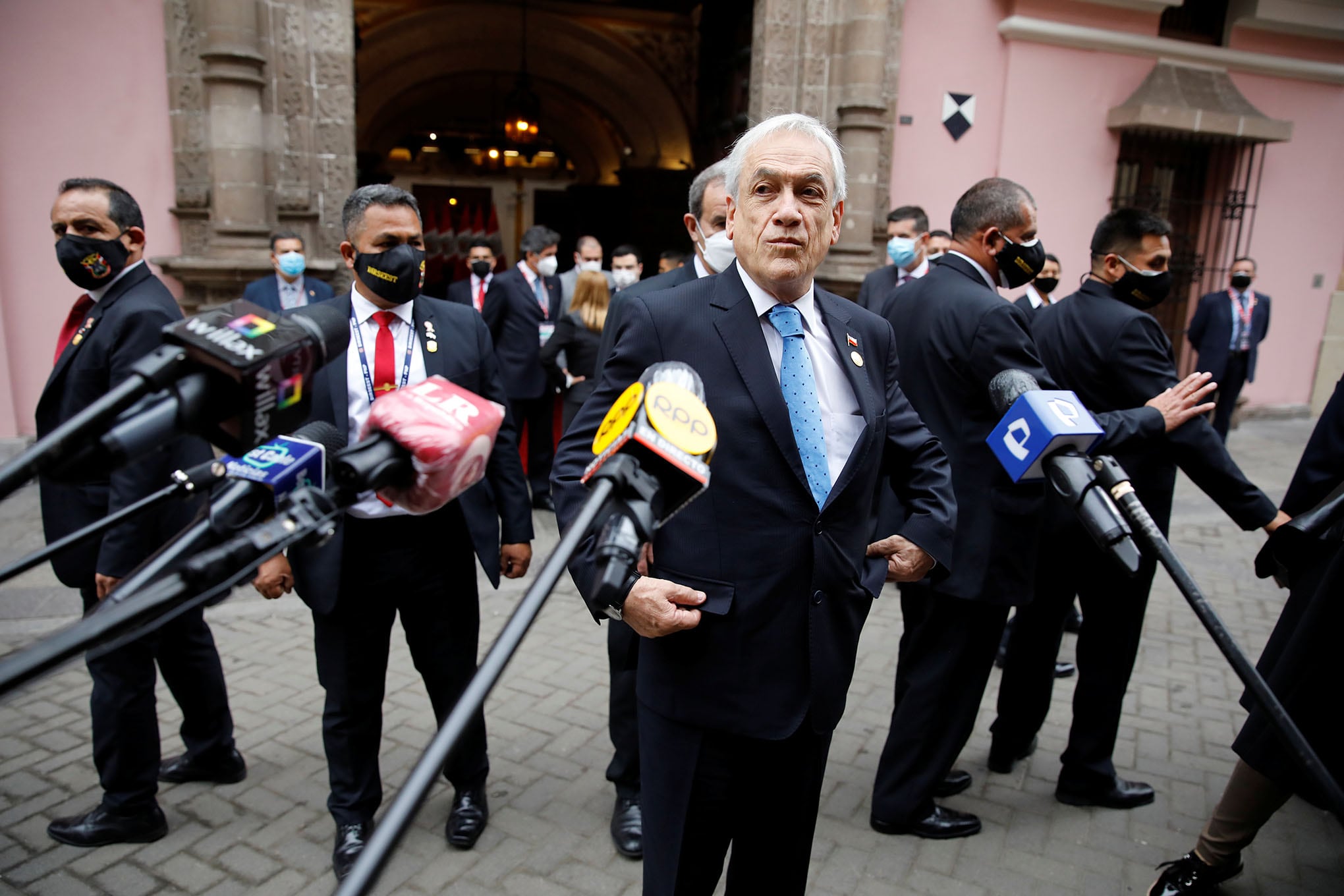 Toma de posesión de Pedro Castillo como presidente de Perú.