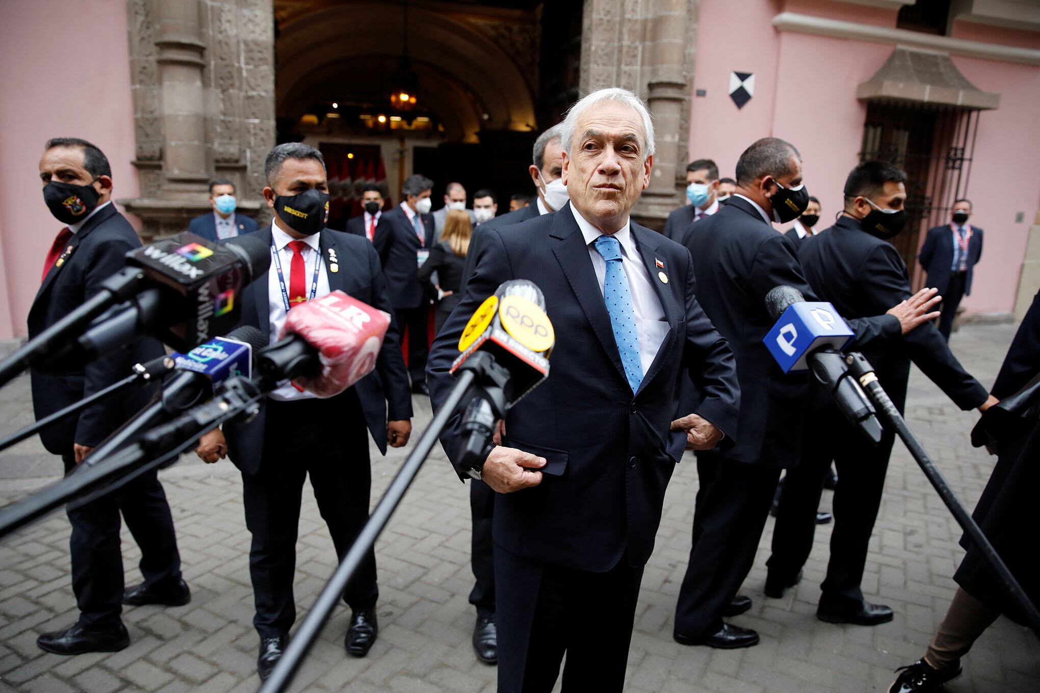 Toma de posesión de Pedro Castillo como presidente de Perú.