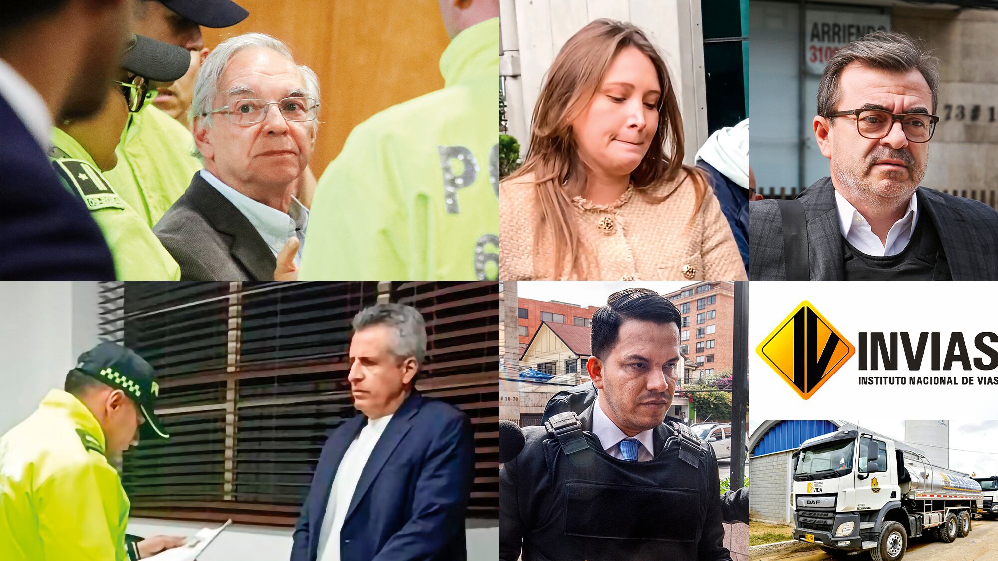 El exministro de Hacienda Ricardo Bonilla fue capturado al finalizar la audiencia. La Fiscalía había pedido detención domiciliaria, pero la magistrada lo mandó a la cárcel. El exministro del interior, Luis Fernando Velasco, se entregó a las autoridades. 