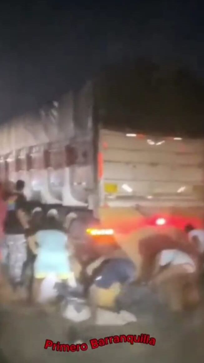 Robo a camión en Barranquilla