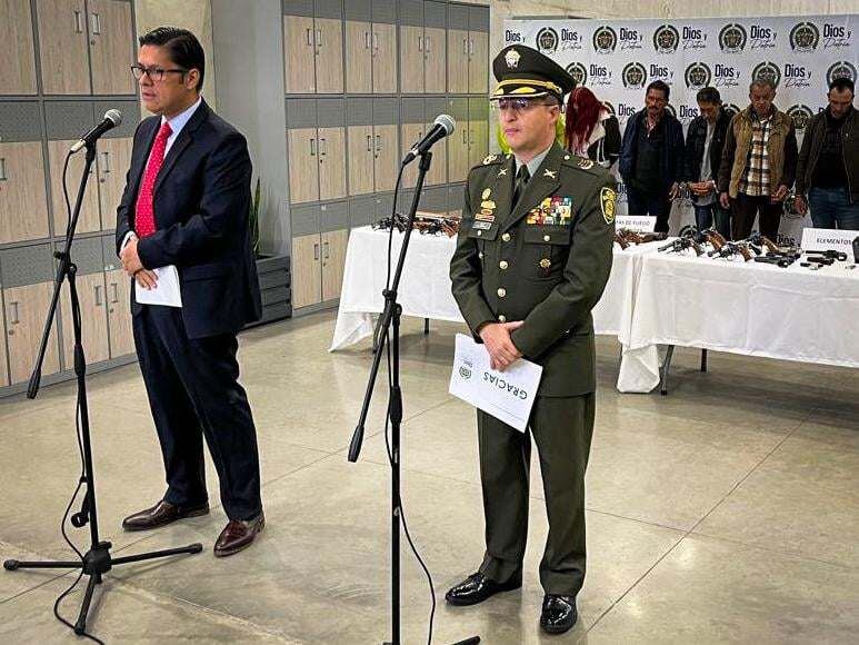 Secretario de Seguridad, César Restrepo